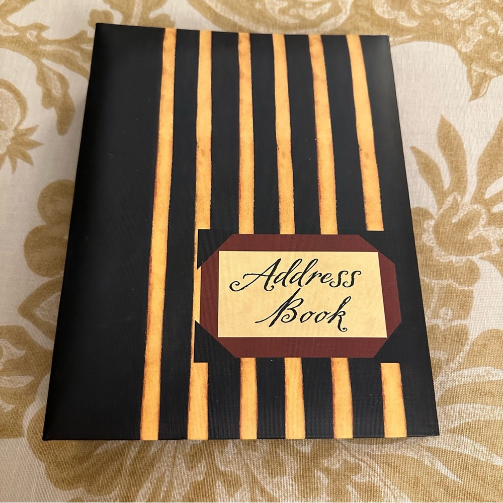 NWOT Lang Address Book